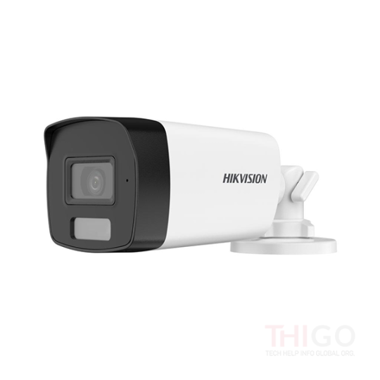 Hikvision DS-2CE17D0T-LFS 2MP Smart Hybrid Light Audio Fixed Bullet Camera